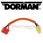 Dorman Techoice Headlight Socket For 1958 Pontiac Chieftain Electrical. Fixed Price $19.52.