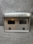 00-06 Mitsubishi Montero Limited Rear License Plate Trim. Fixed Price $89.50.