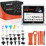 A-premium 300X Fender Liner Door Lock Engine Cover Clips Kit For Toyota Corolla. Fixed Price $51.99.