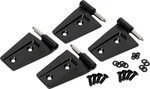 Kentrol 50575 Black Door Hinge Set 4PC For 07-18 Jeep Wrangler Jk 2DR. Fixed Price $229.99.