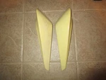 87-90 Camaro Rear Spoiler Corners--used GM20642887, GM20642886. Fixed Price $100.00.