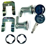 Pair Ford Door Lock Keyed Cylinder W/2 Oem Oval Logo Hard Plastic Head Keys. Fixed Price $57.24.