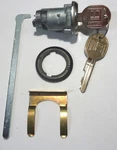 New Chevrolet Gm Chrome Trunk/deck/boot Lock Cylinder W/ 2 Keys To Match. Fixed Price $34.95.