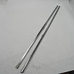 1973 Volvo P1800ES Right And Left Pair Door Trim Nos Molding Chrome Oem Original. Fixed Price $400.00.