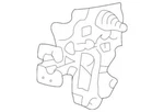 Genuine Ford Mercury 1999-2005 Monterey Sliding Door Latch Right 5F2Z-17264A00-B. Fixed Price $131.39.