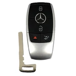 Oem Mercedes Benz Remote Fob + Uncut Key Insert NBGDM3 (shp). Fixed Price $24.75.