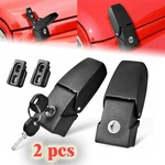 For Jeep Wrangler Jk 2007-2018 Stainless Steel Hood Latches Lock Catch. Fixed Price $31.01.