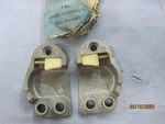 Nos 1961 Ford F100 Galaxie Falcon Door Striker Plate Pair C0AZ-6222009-A. Fixed Price $70.00.