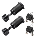 Czc Auto Trailer Tongue Coupler Lock, Dia 1/4 Inch, 7/8 Span Fits.... Fixed Price $27.34.
