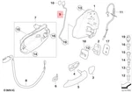 Genuine Bmw X3 E83 1.8D 2.0D 2.0I Operating Rod Door Rear Left 51223401257. Fixed Price $23.33.