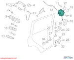 06-10 Volkswagen Passat Door Lock Actuator 3C4839015B. Fixed Price $104.75.
