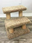 Premier Solid Wood Pet Stairs - Free Shipping The United States. Fixed Price $79.95.
