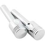 Mr. Gasket Chrome Piston Door Lock Knobs 6885G. Fixed Price $13.95.