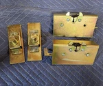 Universal Bear Jaw Complete Car Door Latch Kit With Weld Plates. Fixed Price $35.00.