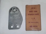 Nos 1959 Ford L/m Door Lock Stricker Plate L.h B9A6422009A. Fixed Price $33.02.