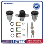 Doors & Hatch Lock Cylinder Set Fits 93-02 Camaro Firebird Black Face Caps PY472. Fixed Price $31.97.