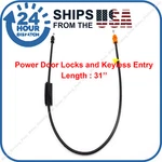 Front Door Latch Cable 31" For Gm Silverado Tahoe Yukon Escalade W/remote Start. Fixed Price $9.50.