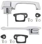 1963-1966 Cadillac 2-DOOR Chrome Exterior Handle Kit- Pair. Fixed Price $144.95.