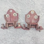 1990-1994 Eclipse Laser Talon Driver Lh Door Hinges Red Upper Lower Oem 1G Dsm. Fixed Price $42.47.