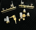 71-76 Impala Ignition Door Trunk Glove Complete Lock Set Gm Key Bel Air Caprice. Fixed Price $350.00.