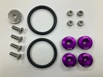 Blackworks Bwr Quick Release Fastener Set Purple Bumper Trunk Fender Hatch. Fixed Price $19.95.