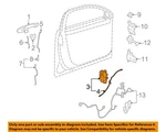 Gm Oem 06-10 Lucerne Front Door Hardware-lock 20790494. Fixed Price $236.67.