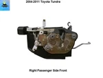690300C021 2004-2011 Toyota Tundra Right Front Door Lock Latch Actuator Acc Cab. Fixed Price $59.00.
