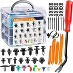 Gooacc 725PCS Car Push 680PCS Clips + Remover,. Fixed Price $33.74.