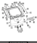 07-24 Jeep Compass Cherokee Grand Pacifica Liftgate Striker Mopar New. Fixed Price $28.47.