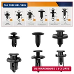 Gooacc 400PCS Universal Plastic Fender Clips, Push Bumper Fastener Rivet. Fixed Price $37.48.