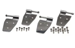 Kentrol 30441 Polished Silver Door Hinge Set Pieces 87-95 Wrangler Tj. Fixed Price $113.99.