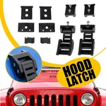 For Jeep Wrangler Jk 2007-2018 Metal Hood Latches Lock Catch Kit Bracket. Fixed Price $37.04.