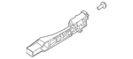 Genuine Nissan Handle Base 80611-CA00B. Fixed Price $120.08.