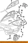 Chrysler Oem 01-10 Pt Cruiser Hood Components-hinge 4724541AC. Fixed Price $91.81.