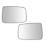 Door Mirror Glass W/plate Lh&rh Side Chrome Fits 09- Dodge Ram 68050297AA. Fixed Price $21.75.