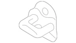 Genuine Nissan Door Lock Striker Plate 80570-5P00B. Fixed Price $31.60.