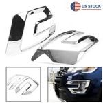 Fit Ford Explorer 16 - 17 Chrome Accessories Front Fog Lamp Cover Trim 2PCS. Fixed Price $30.77.