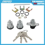Doors & Hatch Lock Cylinder Set For 93-02 Camaro Firebird Black Face Caps PY472. Fixed Price $31.97.