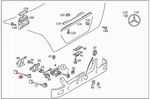 Genuine Mercedes C140 W140 Coupe Sedan Switch 1408202610. Fixed Price $68.10.