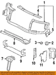 Gm Oem Radiator Core Support-center Hood Lock Latch 15203353. Fixed Price $159.32.
